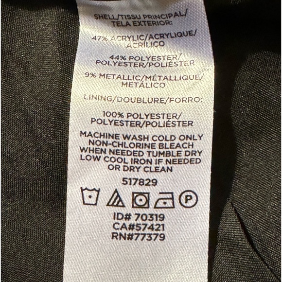 Ann Taylor Factory Pleated Skirt Size 8 Petite - Picture 7 of 7